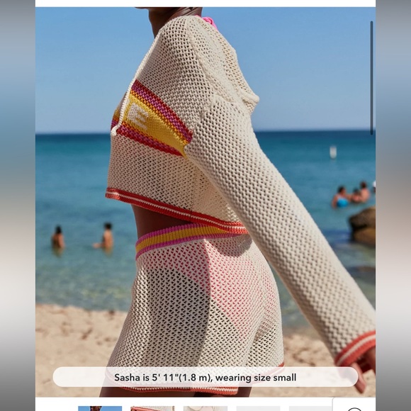 Aerie Crochet Shorts🌸 - Picture 2 of 8